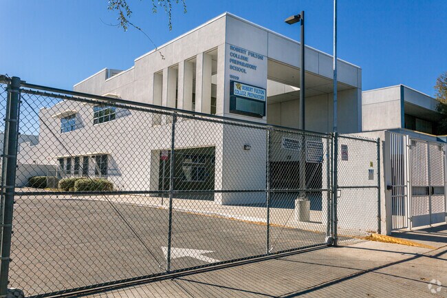 Robert Fulton College Preparatory provides education in the neighborhood of 
Van Nuys.