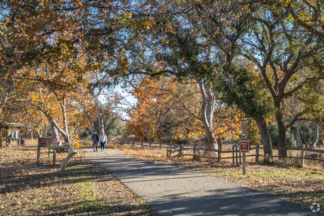 Kristopher Ranch's nearby Sycamore Grove Regional Park has expansive walking trails throughout.