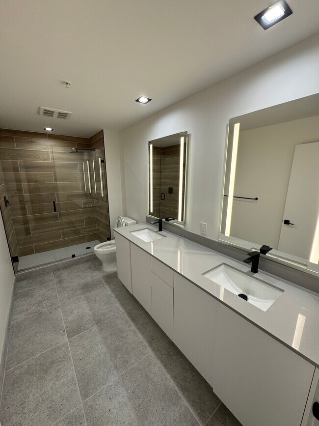 Master Bathroom Double Sink