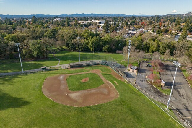 Lighted sports facilities are available at Doyle Park near Proctor Terrace.