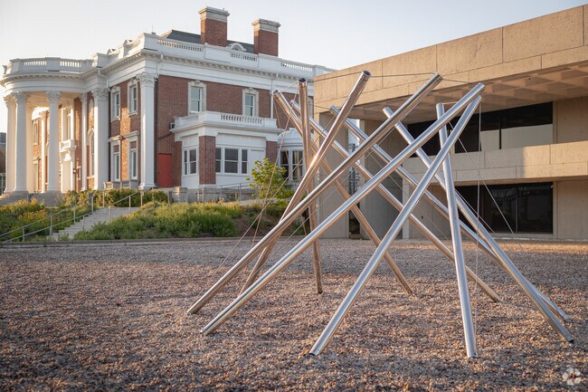 The Arts District is home to the sculptures of many world renowned artists.