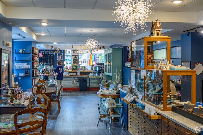 Cherri's Chocol'art serves delicious treats in Kalamazoo's Central Business District.