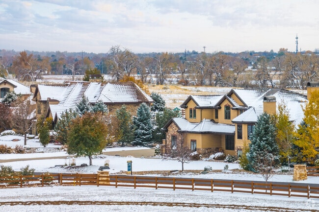 A row of spacious modern estates for large families in Terry Lake.