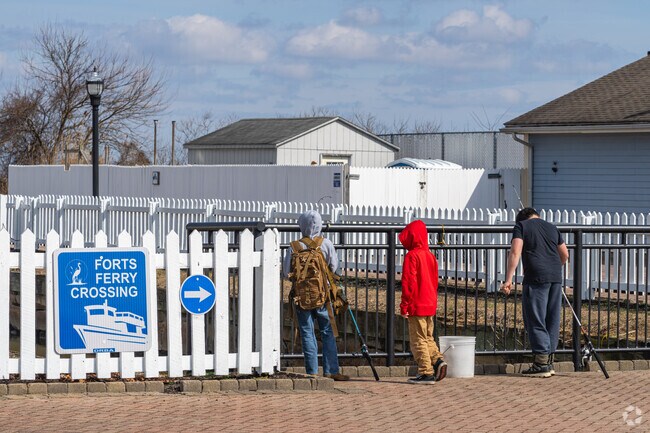 Delaware City's youth loves to get out for a day of fishing on a nice day.
