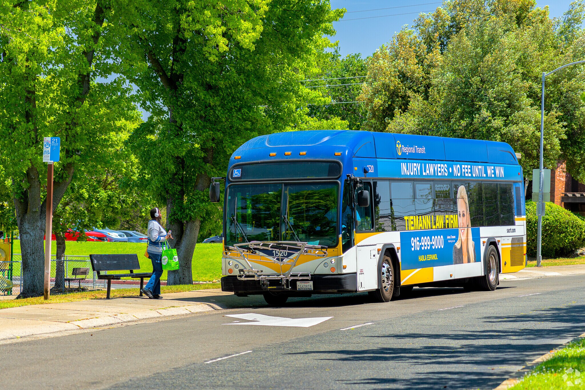 Public transportation is available in Sun River.