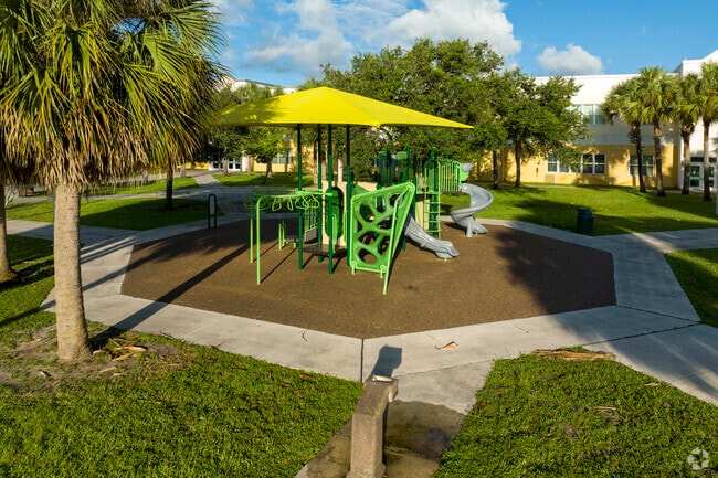 Westward Elementary Playground is covered and opened to students.