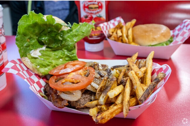 David's Burgers in Shannon Hills is renowned for its extraordinary burgers.