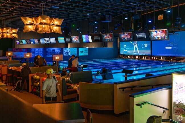 Head to Kaos Fun Zone near Grampian Hills for bowling and sports.