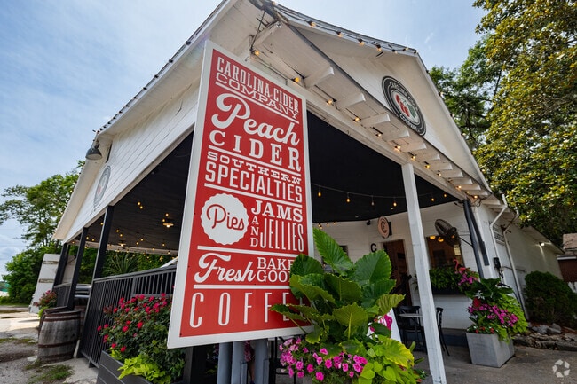The Carolina Cider Company in Sheldon offers fresh baked goods and other locally made items.