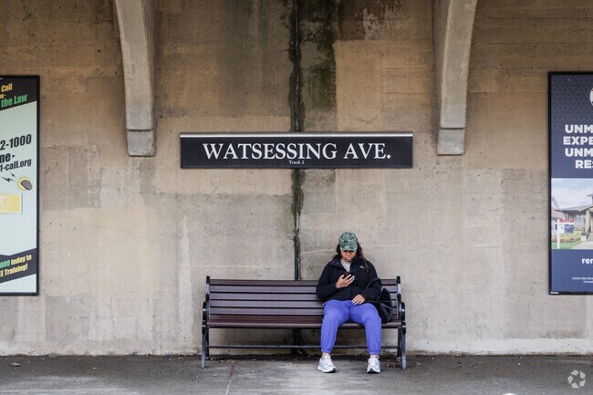 The Watsessing Ave Train Station is one of two train stations that serve the area.