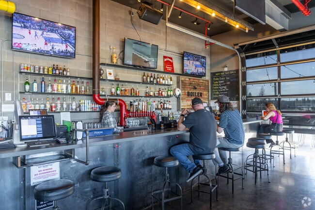 Summer months in Five Mile Prairie bring many patios.