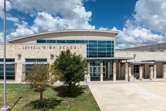 Jarrell High School is part of the Jarrell Independent School District, which many Sonterra residents enroll in.