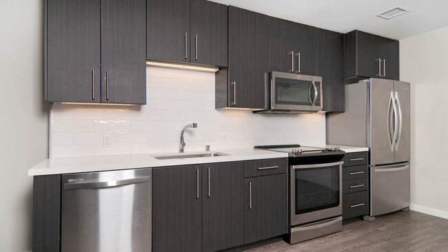 Kitchen with Stainless Steel Appliances