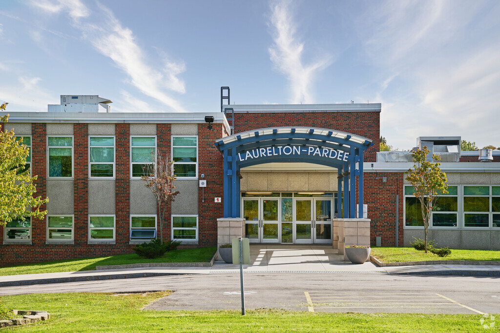 Laurelton Pardee Intermediate School main entrance.