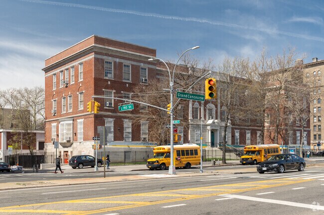 Located in Fordham Manor, PS 246 creates a large, safe place for children to focus on learning.