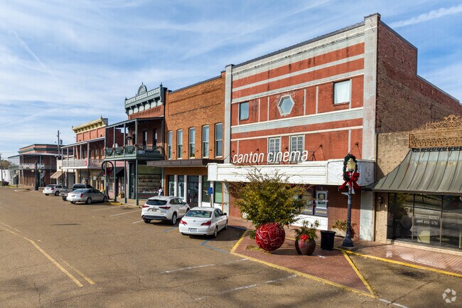 Most of the buildings in Canton Town Square date back to the mid-1800s.