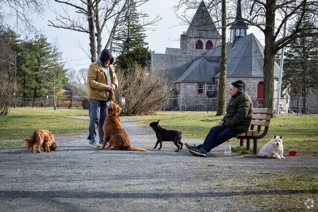 Wanskuck Park in Marieville offers open space for pets and family recreation.