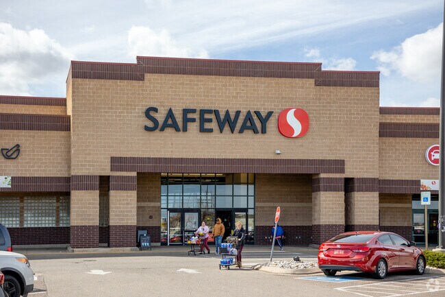 Safeway is the closest grocery to the Grange Creek neighborhood.