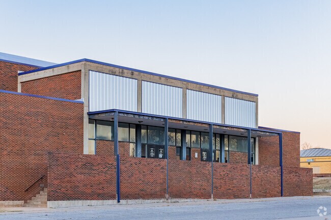 Here is the Myers Field House besides Chickasha Middle School