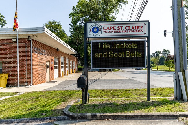 Cape St. Claire Volunteer Fire Company is the starting location of the 4th of July parade.