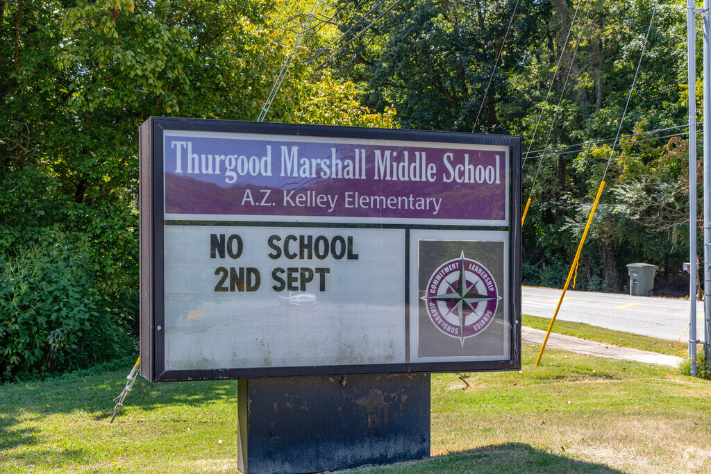Thurgood Marshall Middle School serves grades 5th through 8th grade in Nashville.