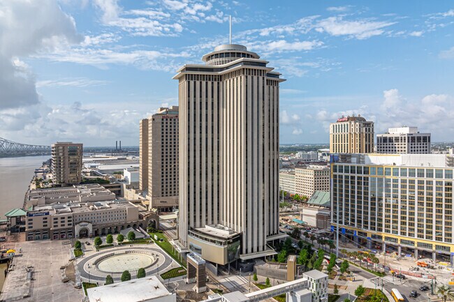 The Four Seasons is a luxury condominium development in the Warehouse District.