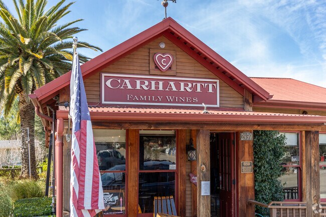Carhartt Family Wines is a popular winery in Los Olivos.