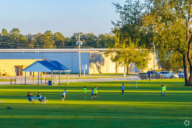 NIBCO Soccer Fields has wide open space for Pheasant Ridge residents to play.