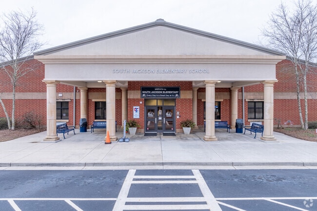 South Jackson Elementary School it's one of the top schools in the area.