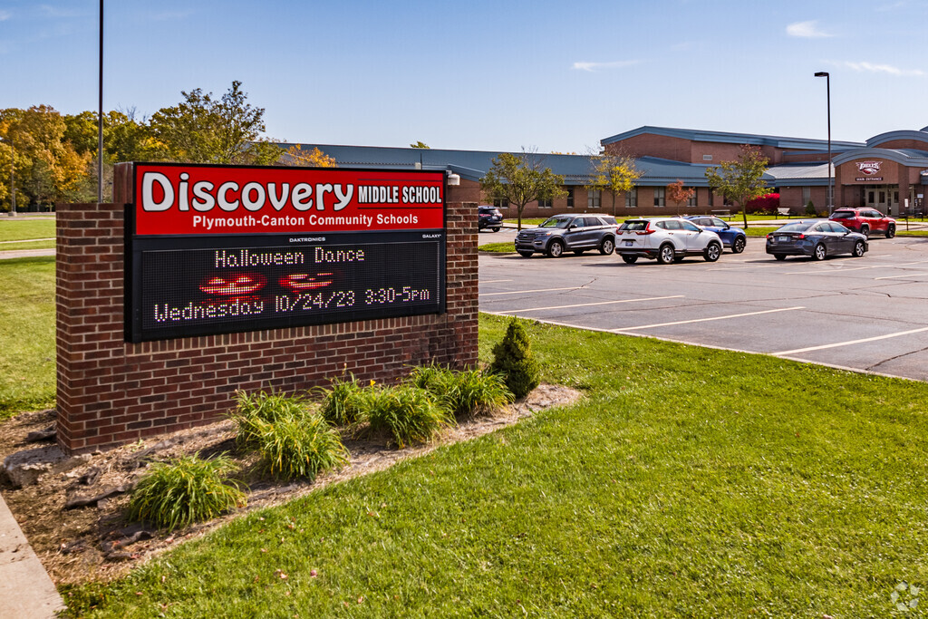 Drop the kids off at Discovery Middle School on your way to work.