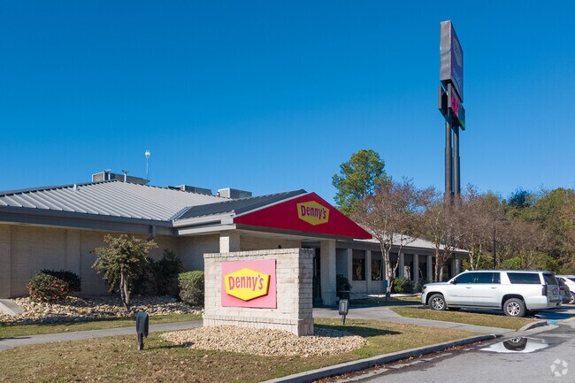 Denny’s serves classic diner fare near Far North Columbia.
