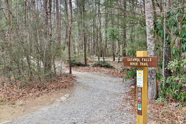 Catawba Falls is not currently accessible after the hurricane but will soon be reopened to tourism.