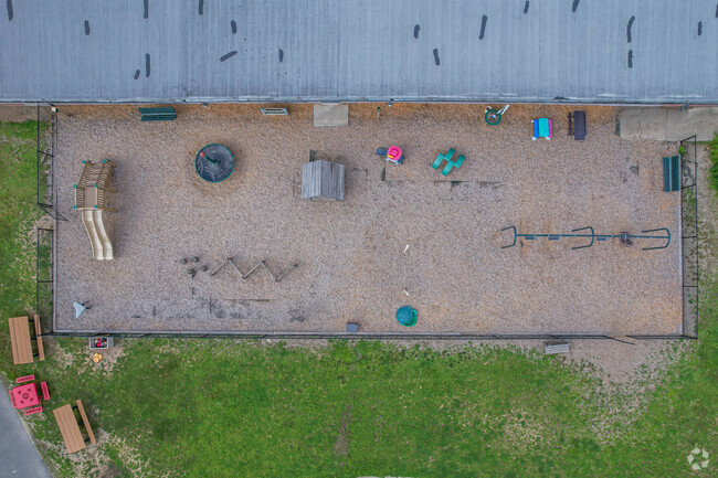 Pine Hill Elementary School playground in Framingham.