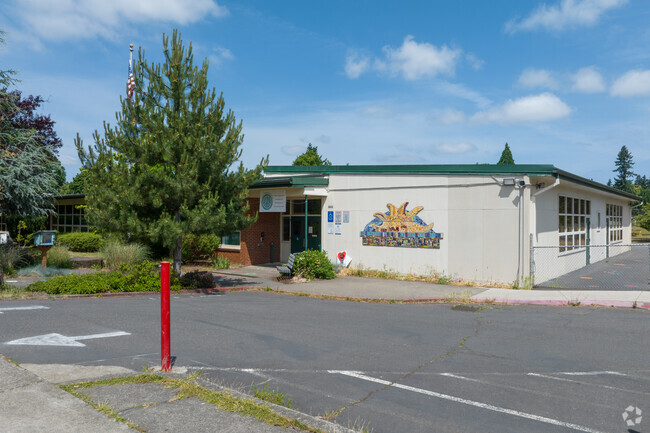 Lewis Elementary on SE Evergreen St in Portland serves grades K-5.