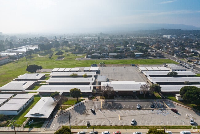 Victor Elementary School in West Torrance, CA has a large grass field for students.