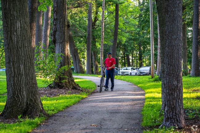 Colburn Park is a wonderful place to bike or take a stroll.