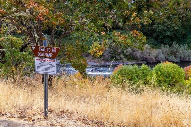 The Rogue River offers fishing for salmon, kayaking, and more outdoor activities.