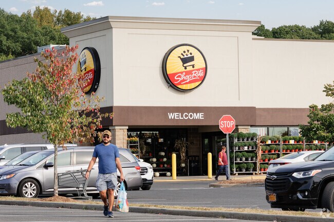 Shoppers are only a short drive from ShopRite in Kingston Township for all their grocery needs.