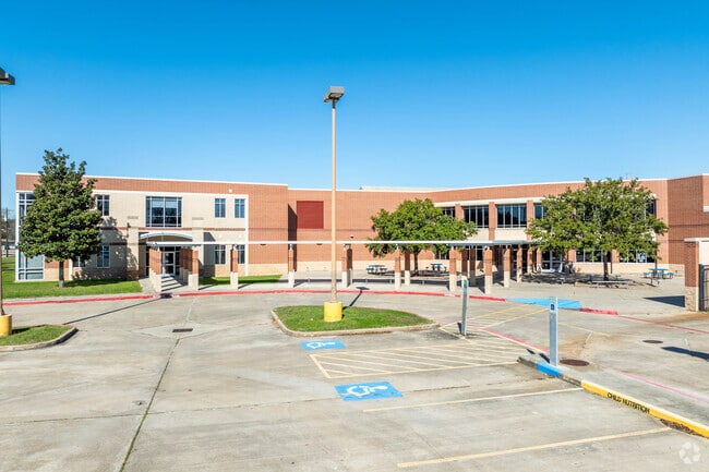 Clute Intermediate School serves grades 5-8.