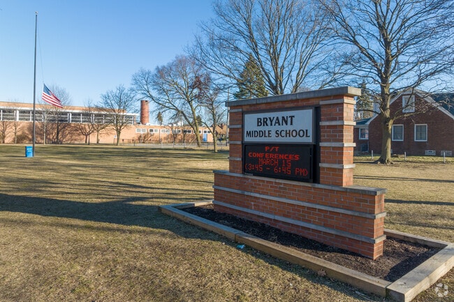 Bryant Middle School welcomes Dearborn students.