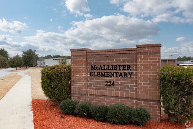 McAllister Elementary School serves students from the Richmond Hill area.