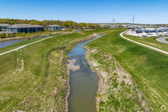 Big Papio Trail connects Ralston to Omaha's vast trail network.