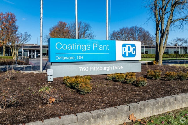 PPG Industries maintains distribution centers in Delaware.