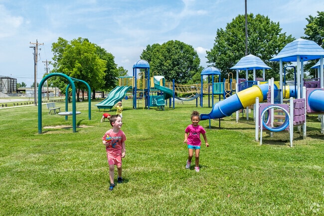The residents of Sheridan love spending time at South Point Community Center and the park next to it.