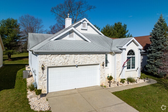 Monroe has spacious living in the Greenbriar adult community.