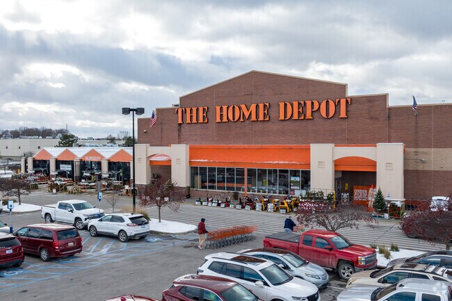 Home building materials can be found at Home Depot in Lapeer.