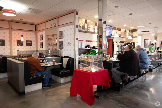 A great way to start your day at the Skyline Diner.