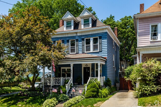 Avalon has classic four square homes that line the streets of the area.