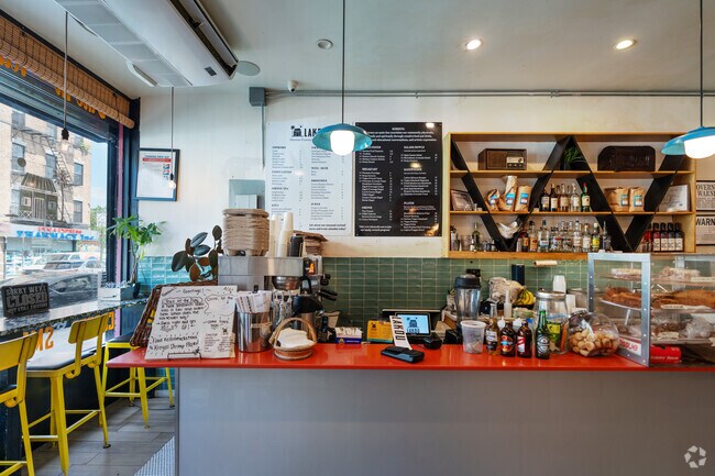 Crown Heights' Lakou Cafe serves traditional Haitian cuisine and fresh juice.