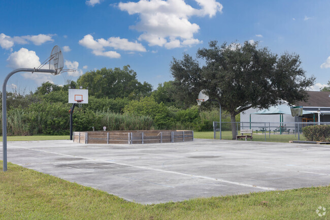Community Christian Academy basketball courts.